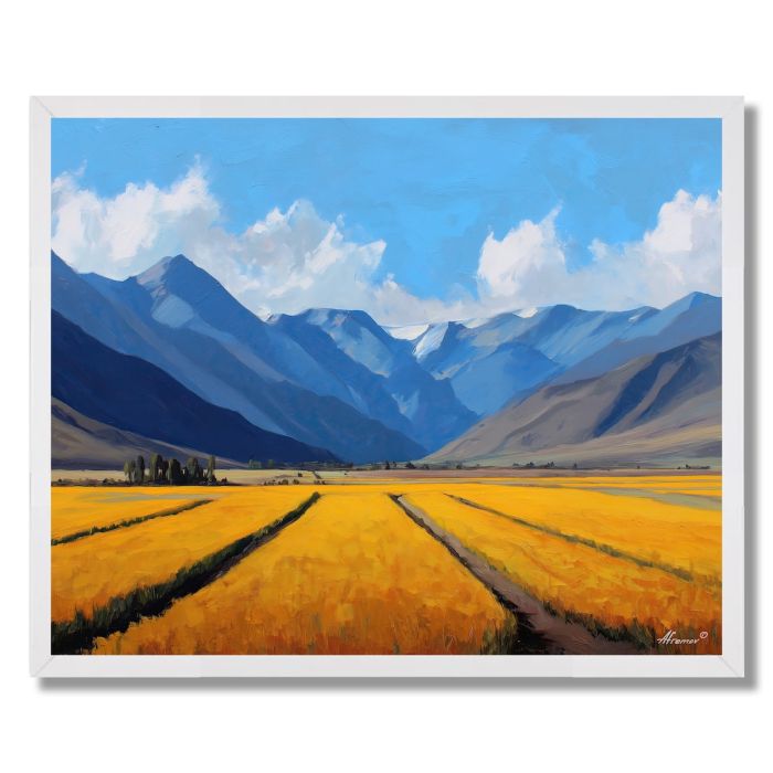 ARGENTINE SUNFIELDS - FRAMED