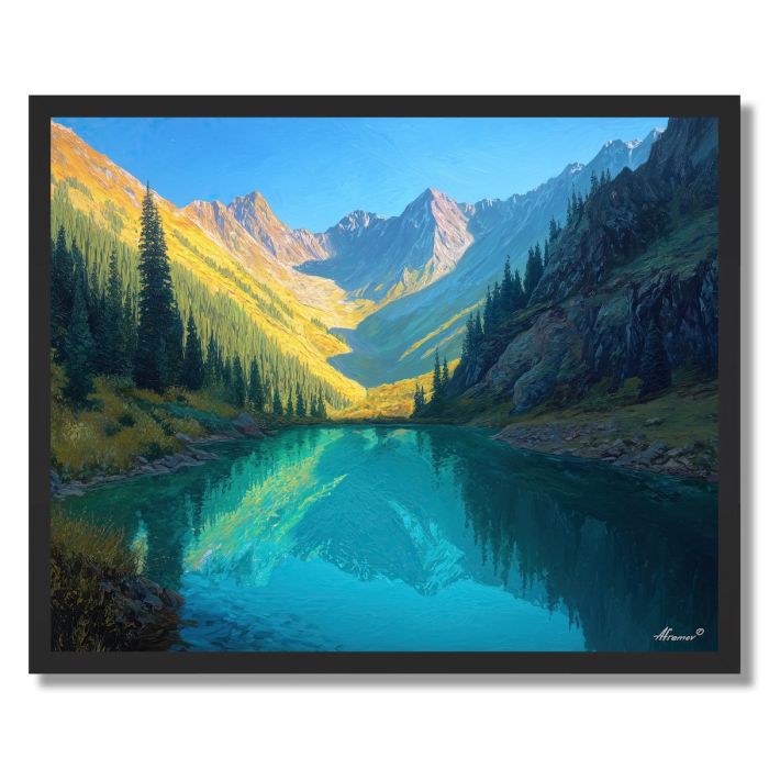 ANDES SUNRISE - FRAMED