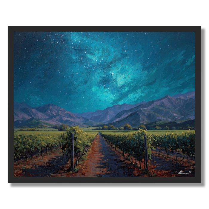 CHILEAN STAR FIELD - FRAMED