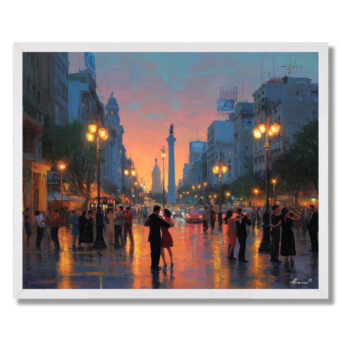 BUENOS AIRES TWILIGHT - FRAMED