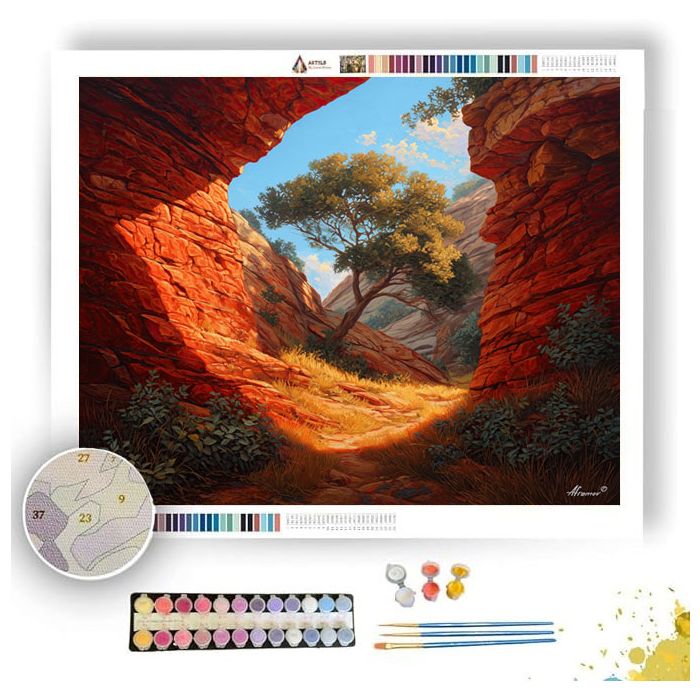 SOUTHERN DESERT SONG - Paint by Numbers Full Kit