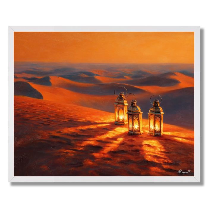 MOROCCAN DESERT GLOW - FRAMED