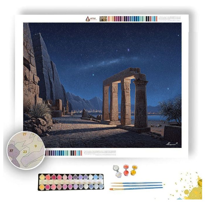 EGYPTIAN STAR VALLEY - Paint by Numbers Full Kit