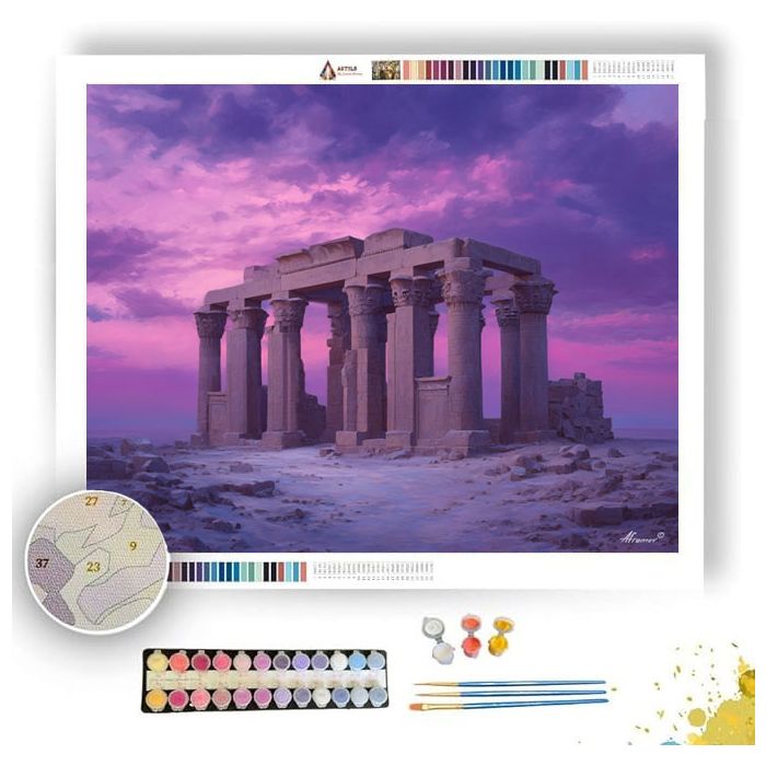 EGYPTIAN DESERT TWILIGHT - Paint by Numbers Full Kit