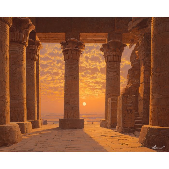 EGYPTIAN TEMPLE LIGHT