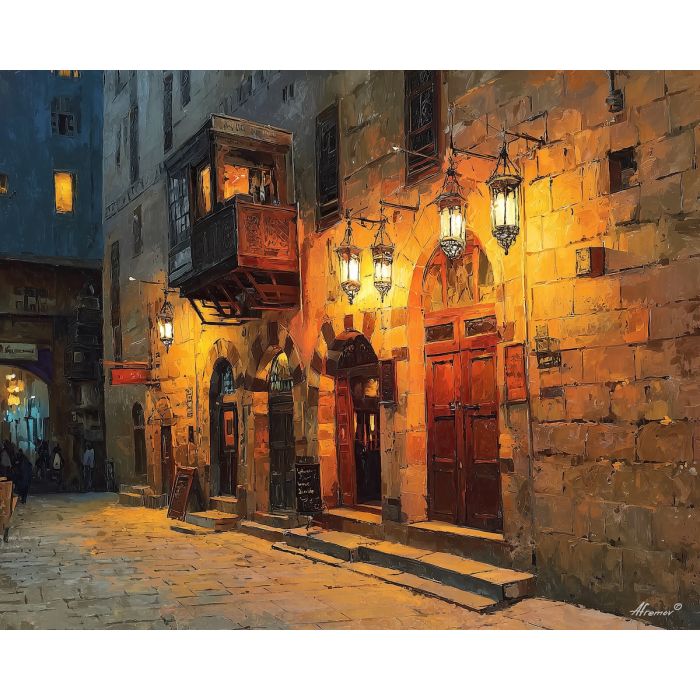 CAIRO EVENING STREET