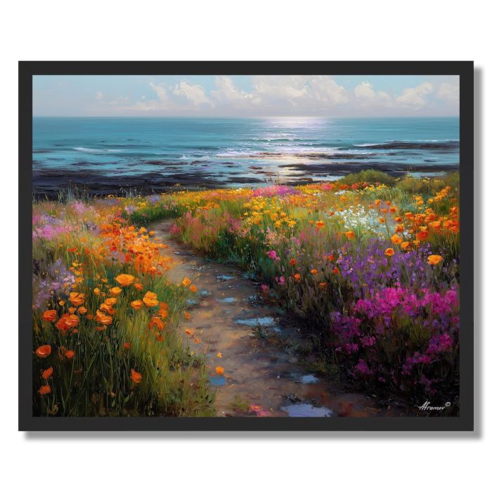 CAPE GARDEN ROAD - FRAMED