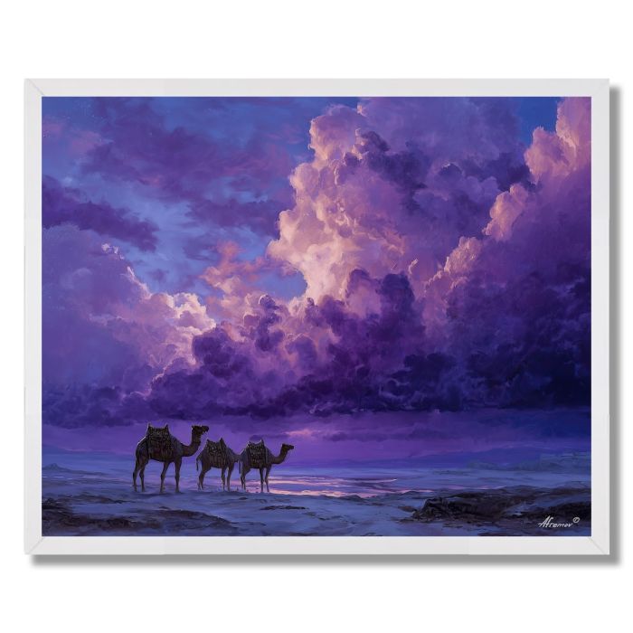 EGYPTIAN DESERT SKY - FRAMED