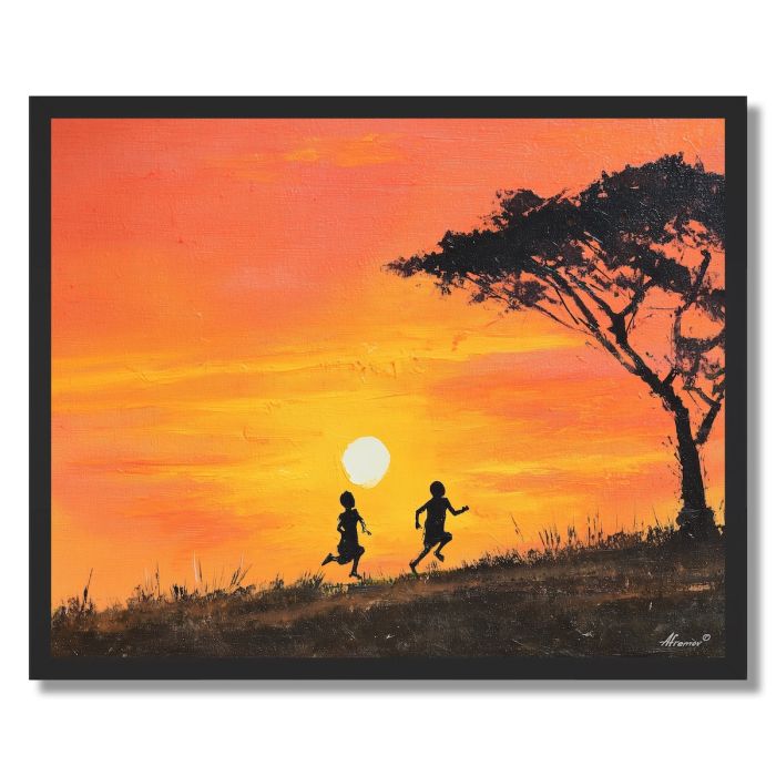 KENYAN HILL GLOW - FRAMED