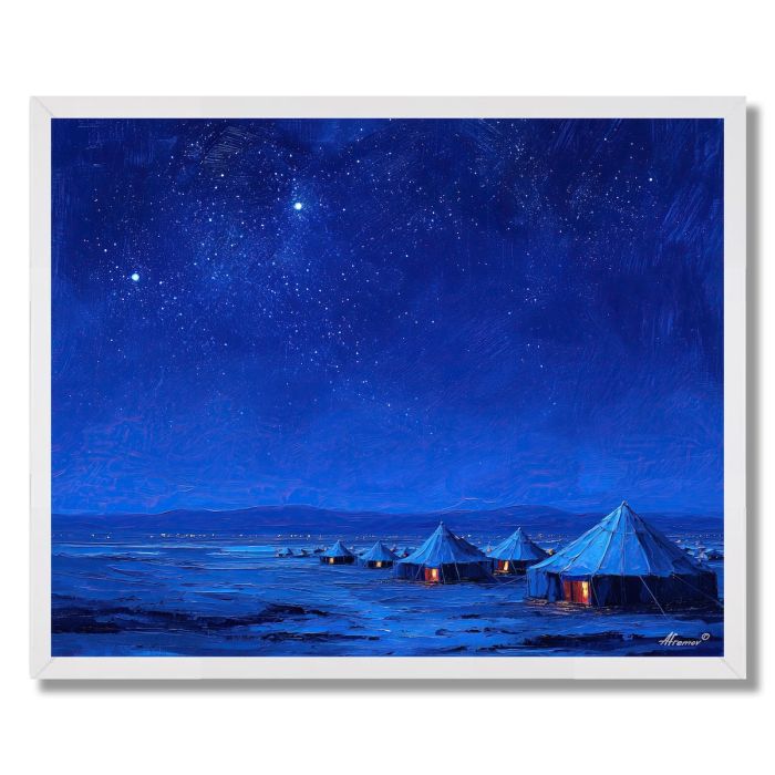 SAHARA STAR NIGHT - FRAMED
