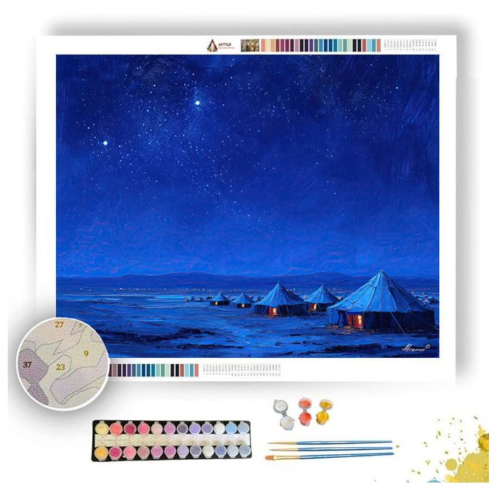 SAHARA STAR NIGHT - Paint by Numbers Full Kit