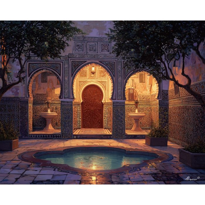 MOROCCAN COURTYARD LIGHT