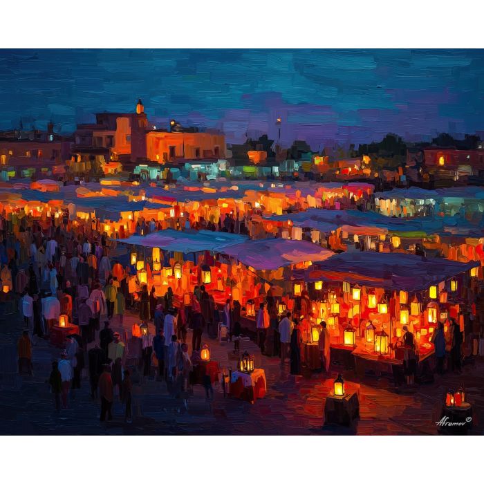 MARRAKECH EVENING COLORS