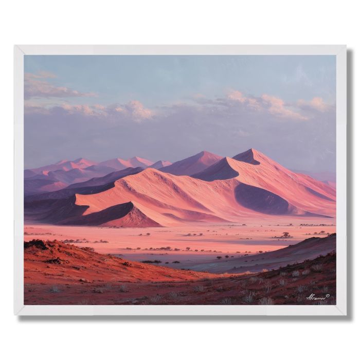 NAMIB DESERT DAWN - FRAMED
