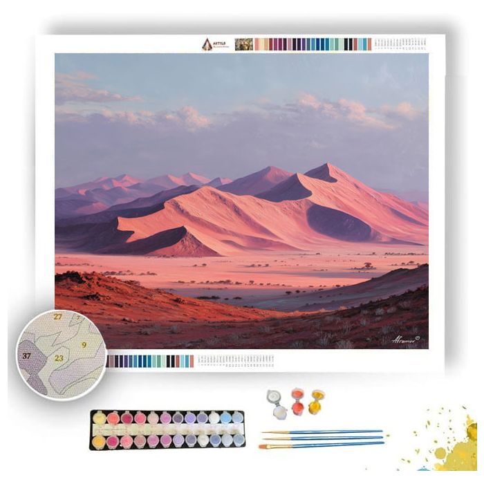 NAMIB DESERT DAWN - Paint by Numbers Full Kit