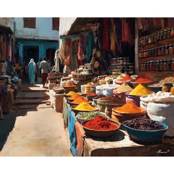ZANZIBAR MARKET COLORS