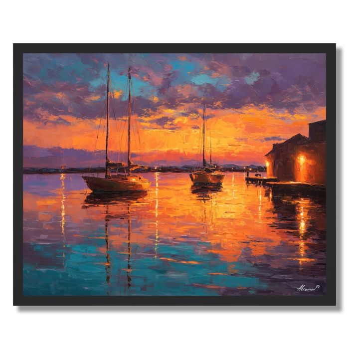 CAPE SUN HARBOR - FRAMED