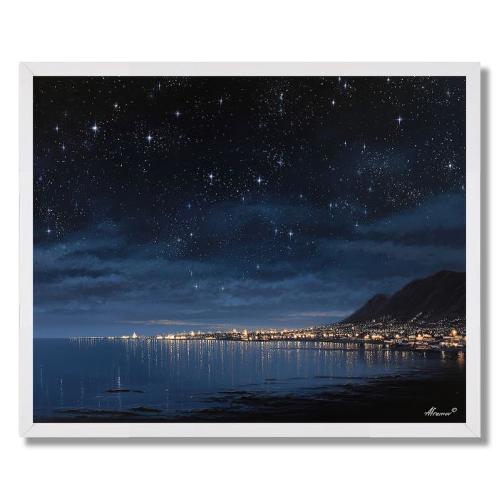 CAPE NIGHT LIGHTS - FRAMED