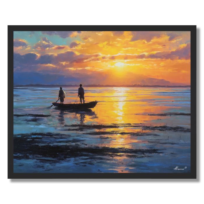 TANZANIA COAST SUN - FRAMED