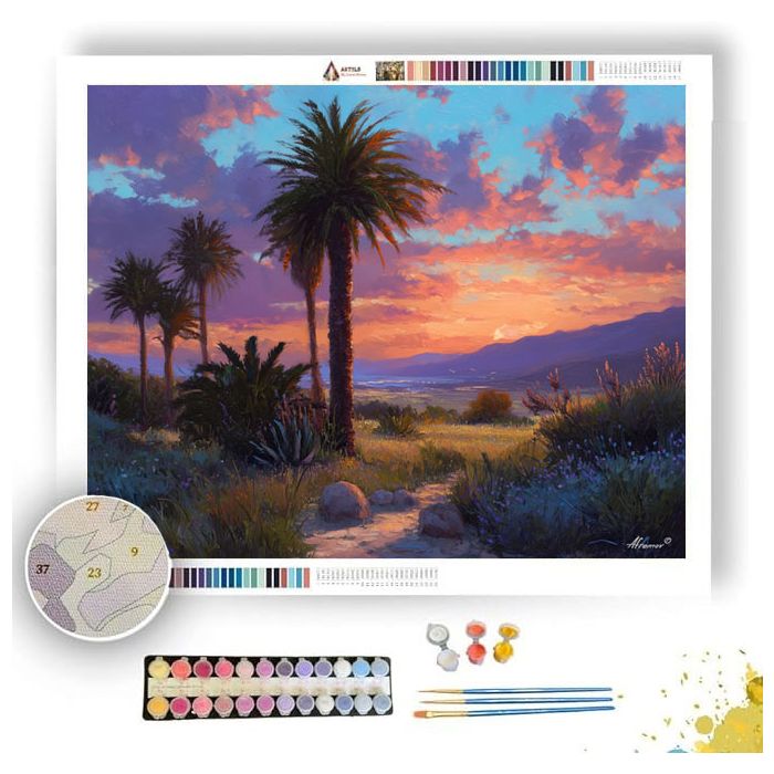 SOUTH AFRICAN SUMMER FESTIVAL - Paint by Numbers Full Kit