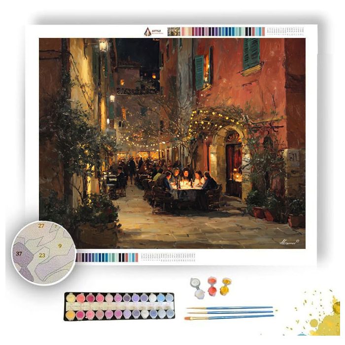 ITALIAN WINTER FEAST - Paint by Numbers Full Kit