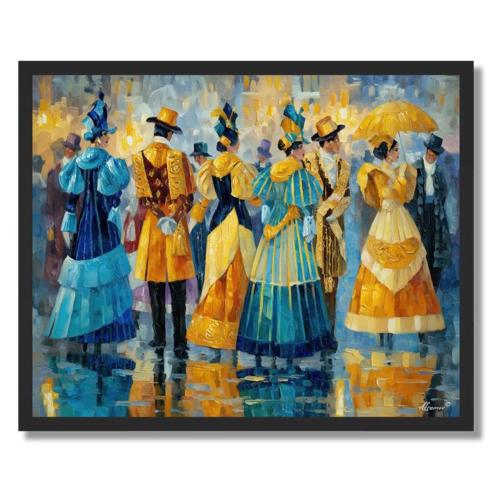 SPANISH WINTER PARADE - FRAMED