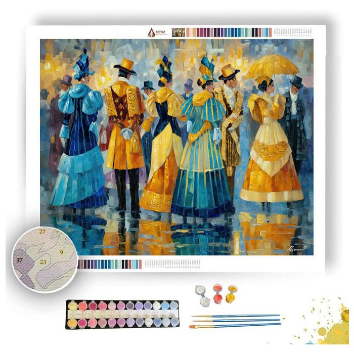 SPANISH WINTER PARADE - Paint by Numbers Full Kit