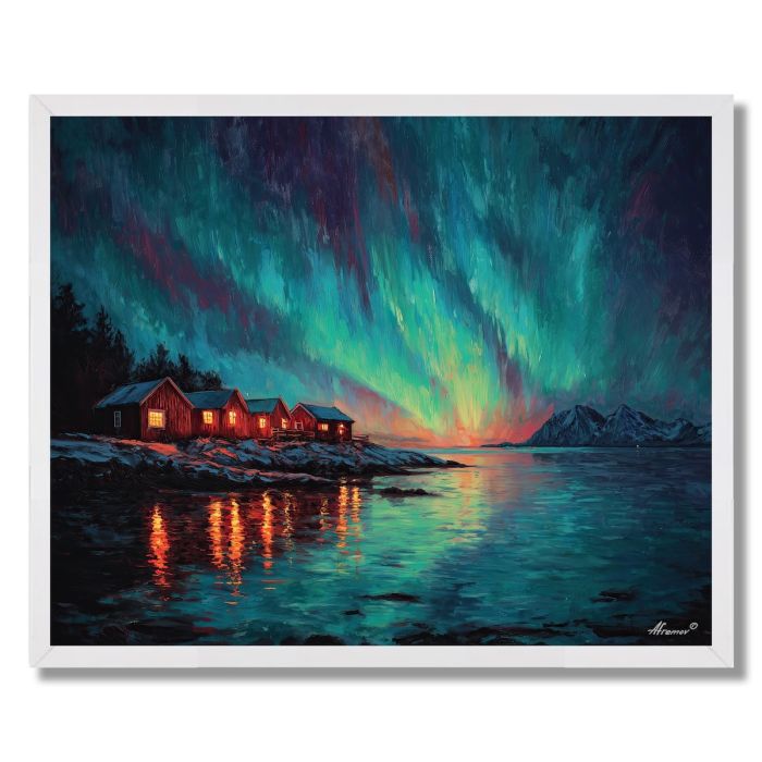 NORWEGIAN POLAR LIGHT - FRAMED
