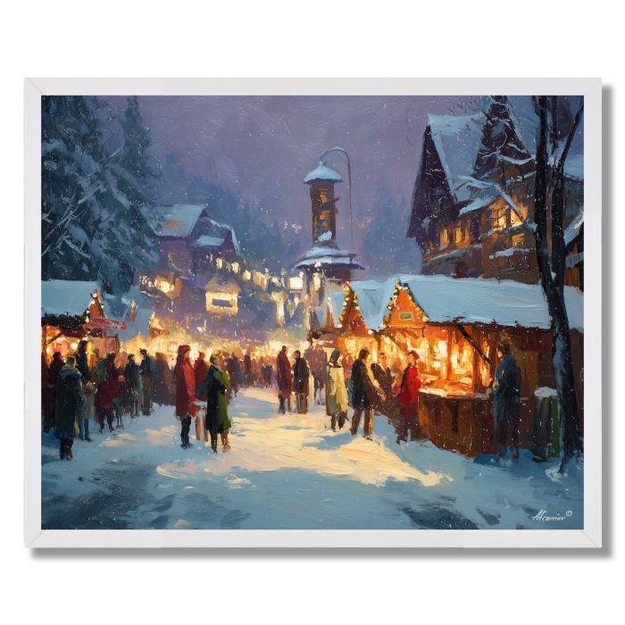 BAVARIAN HOLIDAY FAIR - FRAMED