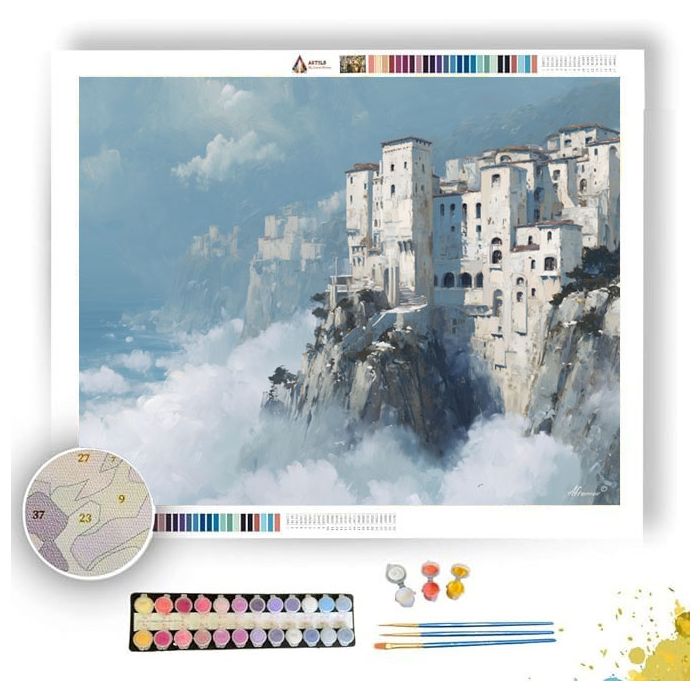 THE MISTY HAVEN - Paint by Numbers Full Kit