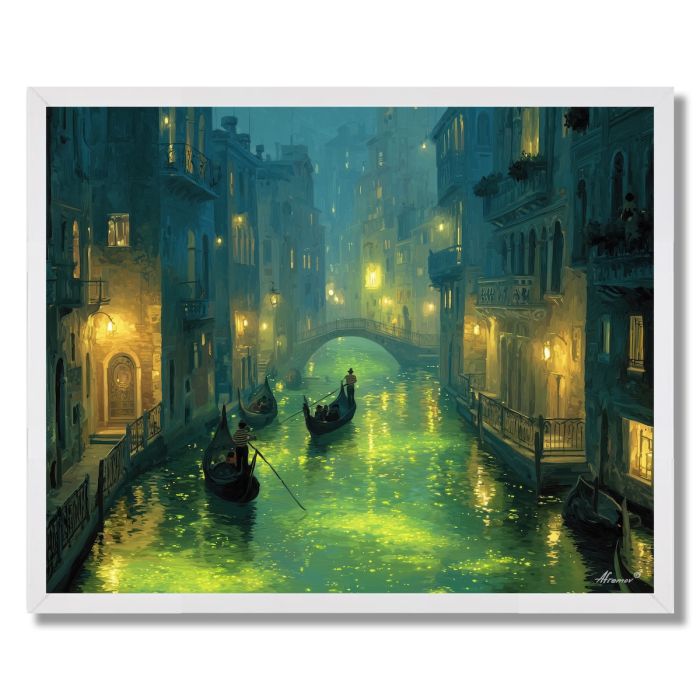 WHISPERING WATER CITY - FRAMED