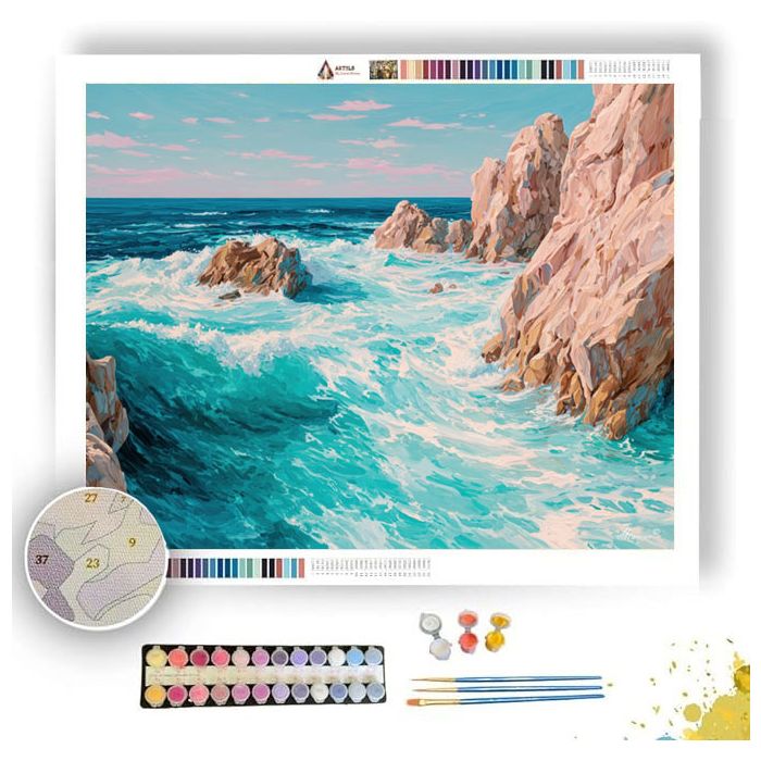 THE CRYSTAL COAST - Paint by Numbers Full Kit