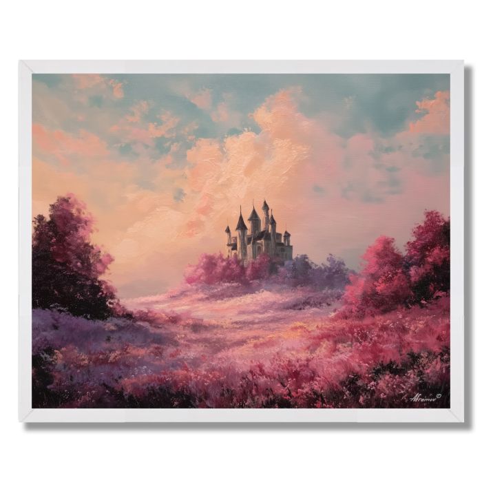 CASTLE OF ETERNAL SPRING - FRAMED