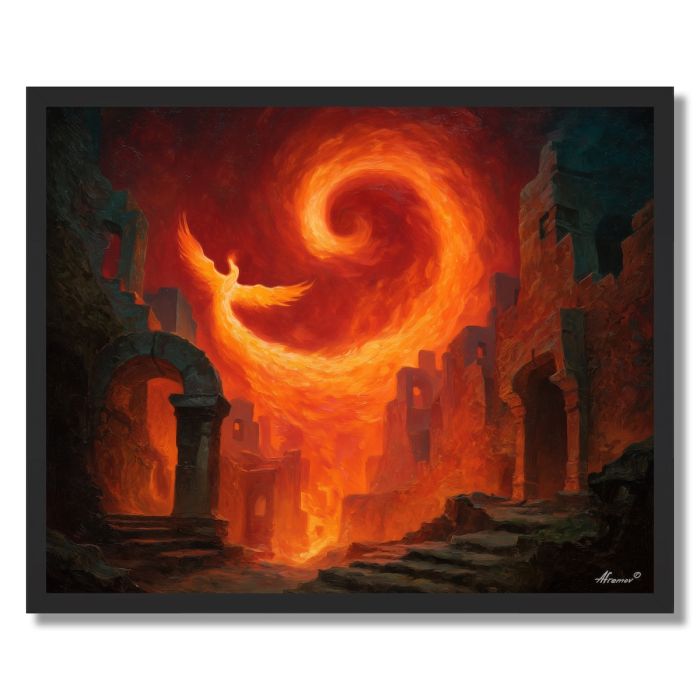 THE PHOENIX SHRINE - FRAMED