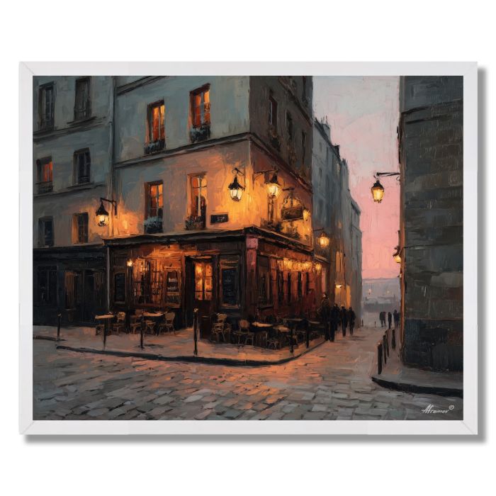 EVENING LIGHT IN PARIS - FRAMED