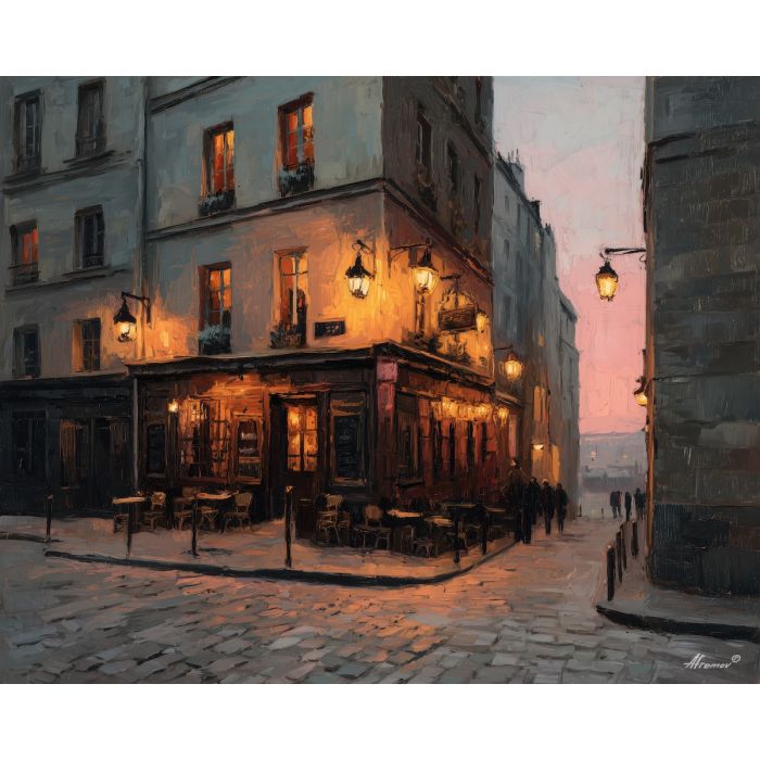 EVENING LIGHT IN PARIS