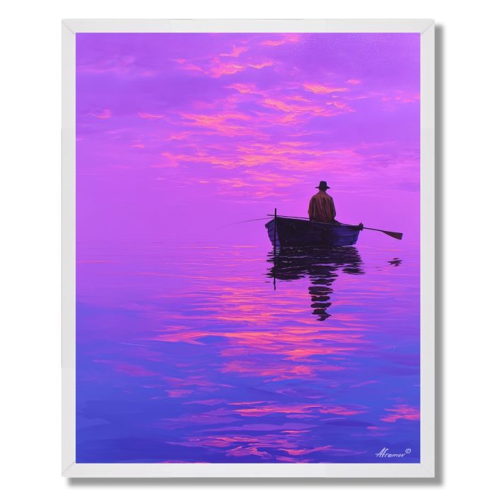 SILENT FISHERMAN - FRAMED