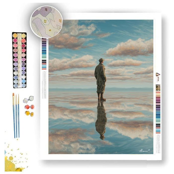 DREAMING PILOT - Paint by Numbers Full Kit