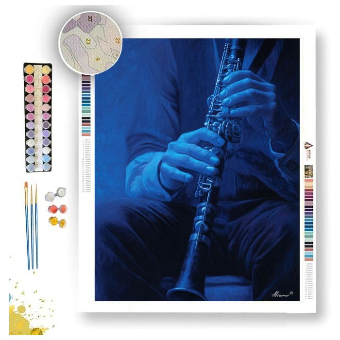 NIGHT MUSICIAN - Paint by Numbers Full Kit