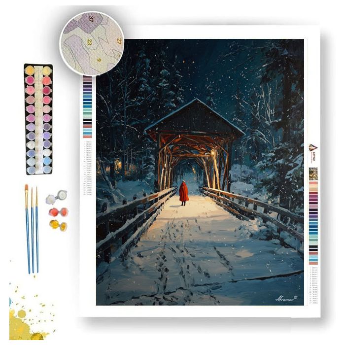 RED COAT TRAVELER - Paint by Numbers Full Kit