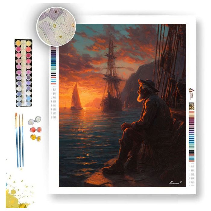OLD SAILOR - Paint by Numbers Full Kit