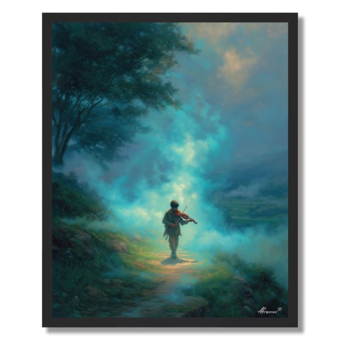 VIOLIN ROAD - FRAMED