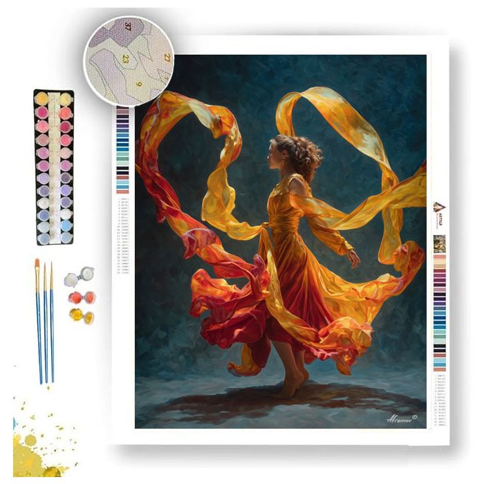 MYSTIC DANCER - Paint by Numbers Full Kit