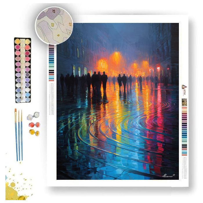 STREET MAGICIAN - Paint by Numbers Full Kit