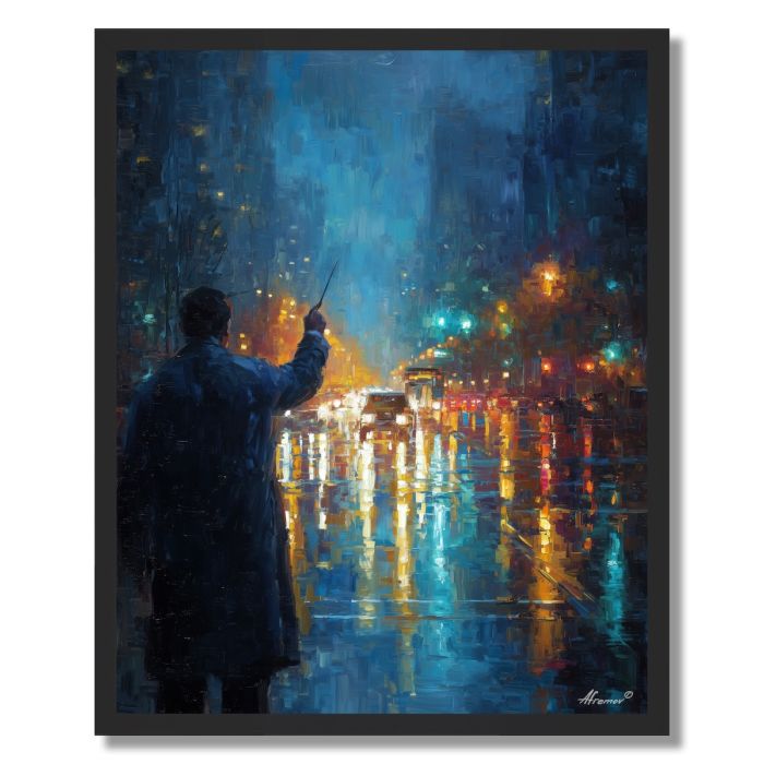 RAIN PAINTER - FRAMED