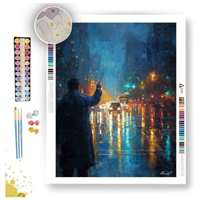 RAIN PAINTER - Paint by Numbers Full Kit