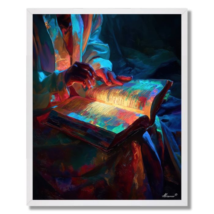 DREAMING READER - FRAMED