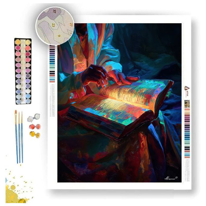 DREAMING READER - Paint by Numbers Full Kit