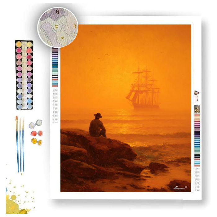 SAILOR AT DAWN - Paint by Numbers Full Kit