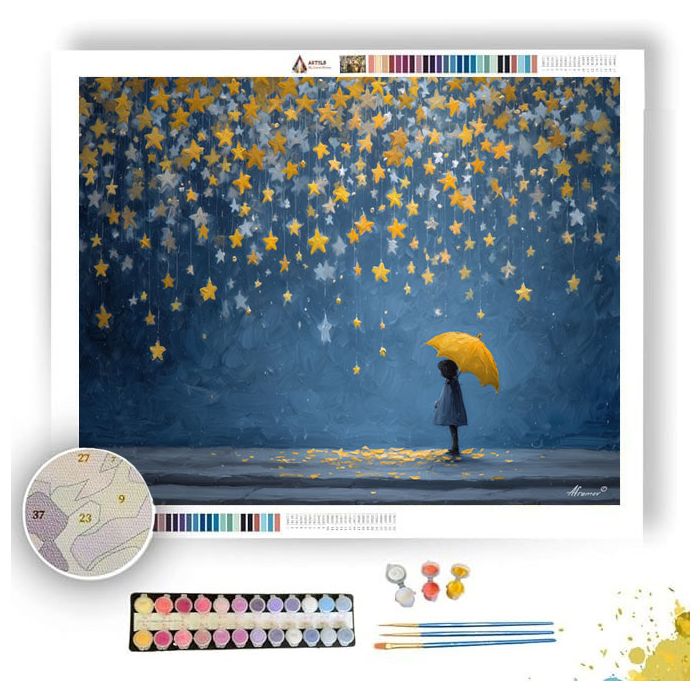 UMBRELLA OF DREAMS - Paint by Numbers Full Kit